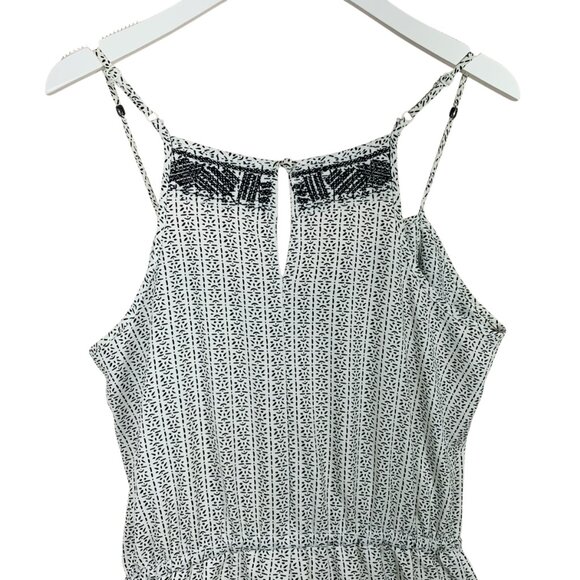 romper black and white sleeveless size medium DEX - Picture 6 of 16